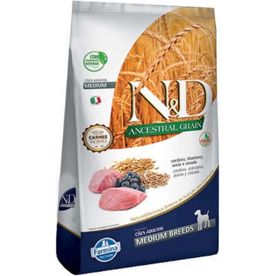 FARMINA N&D LOW CANINE CORDEIRO ADULT MEDIUM 10,1