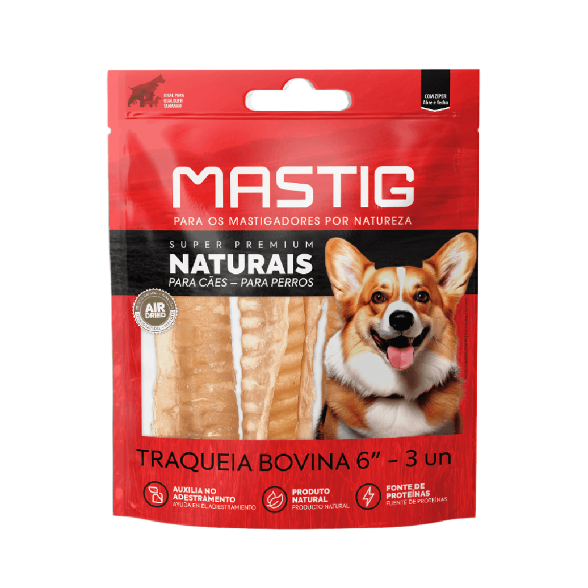 MASTIG TRAQUEIA BOVINA - 3 UNIDADES