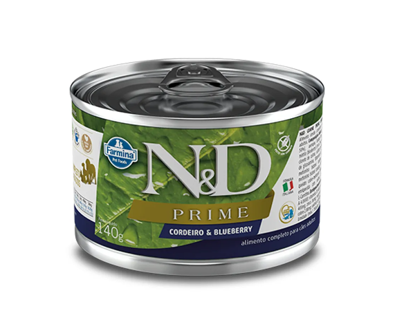 ND CANINE WET PRIME CORDEIRO 140 G