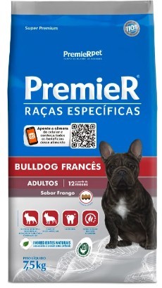 PREMIER RAÇAS ESPECIFICAS BULLDOG FRANCES ADULTO 7,5KG