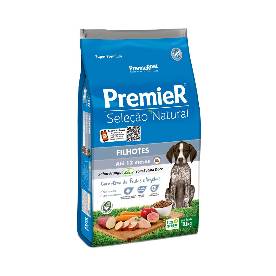PREMIER SELEÇÃO NATURAL CAES FIL BAT DOCE 10,1 KG