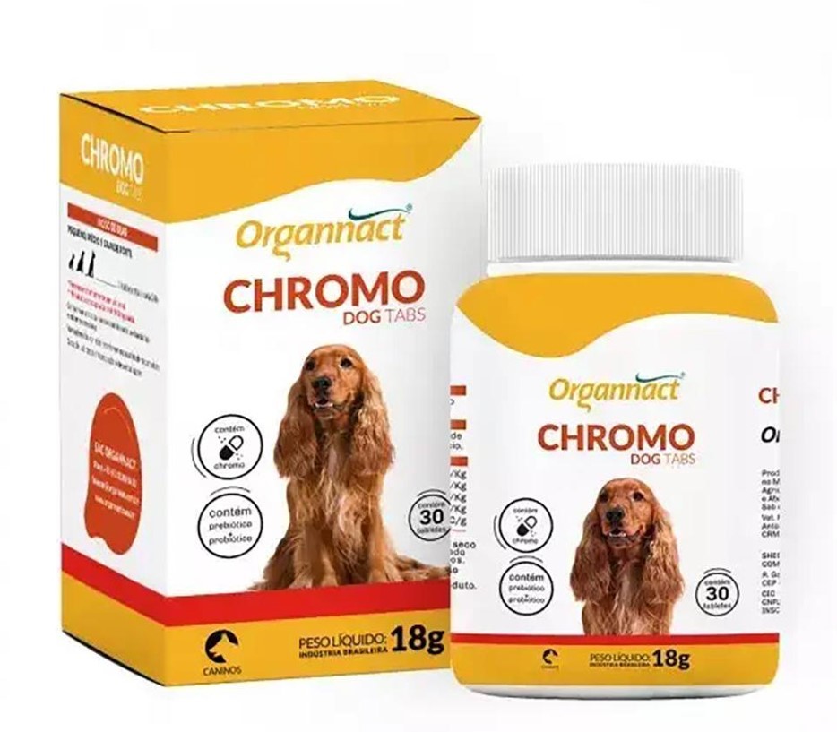 CHROMO DOG TABS 18 GR