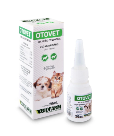 OTOVET  SOLUCAO OTOLOGICA 20 ML