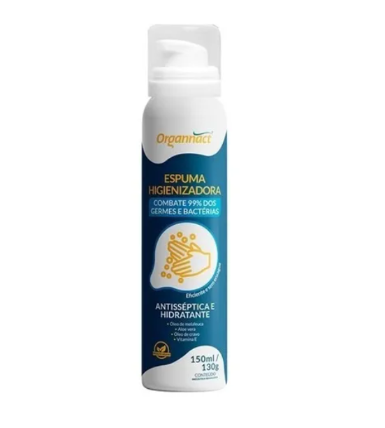 ESPUMA HIG ANTISSEPTICA ORGANNACT 150 ML