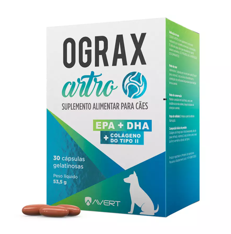 OGRAX ARTRO 20 CX C/ 30 CAPS STPCR