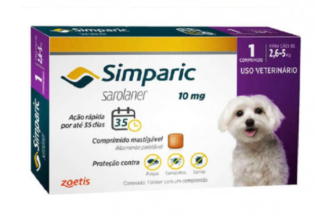 SIMPARIC 10 MG C 1 COMP 2-6 A 5 KG