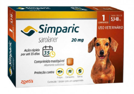 SIMPARIC 20 MG C 1 COMP 5-1 A 10 KG