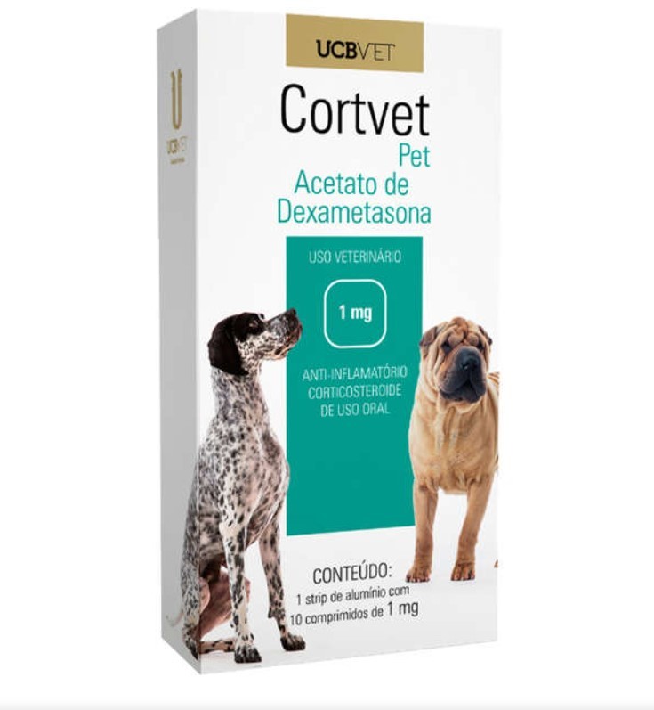 CORTIVET PET 1MG 10 CP