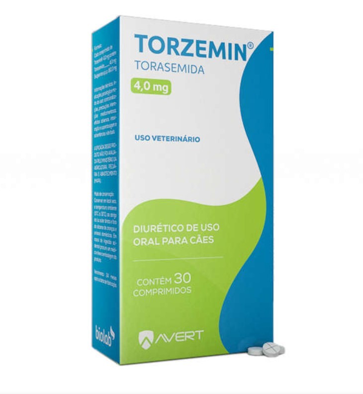 TORZENIN 4 MG CX 30 COMP PCR