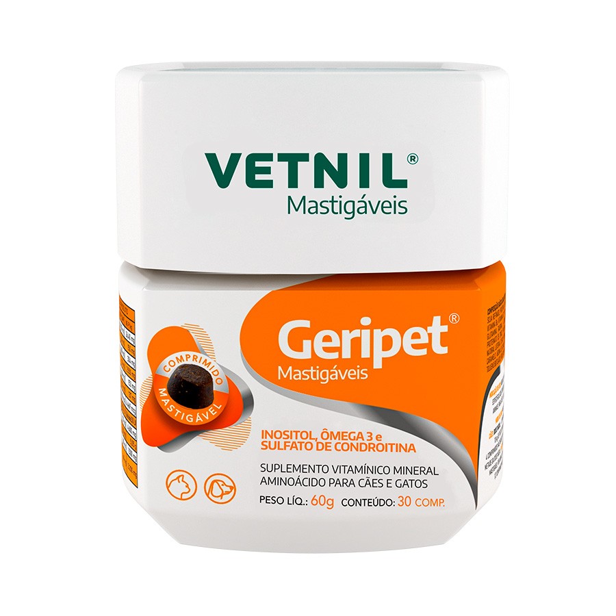 GERIPET MASTIGAVEIS 30 COMP