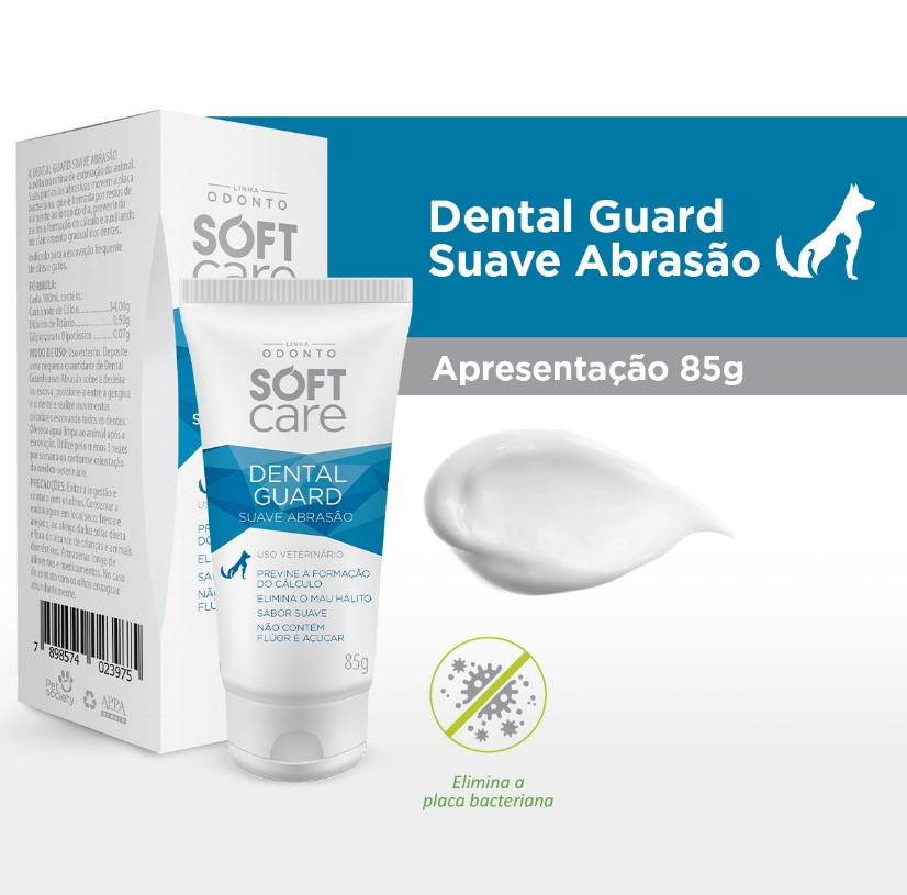 SOFT CARE DENTAL GUARD SUAVE ABRASÃO 85GR