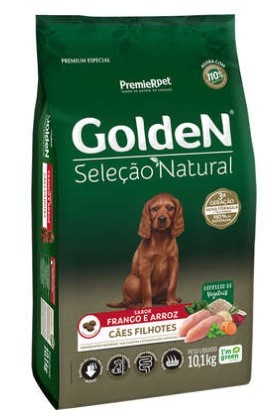 GOLDEN SELEÇÃO NATURAL CAES FILHOTES GRANDES 10,1 KG