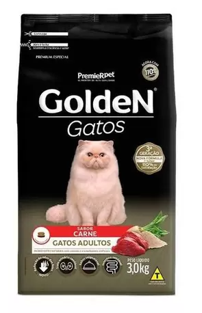 GOLDEN GATOS AD CARNE 3 KG