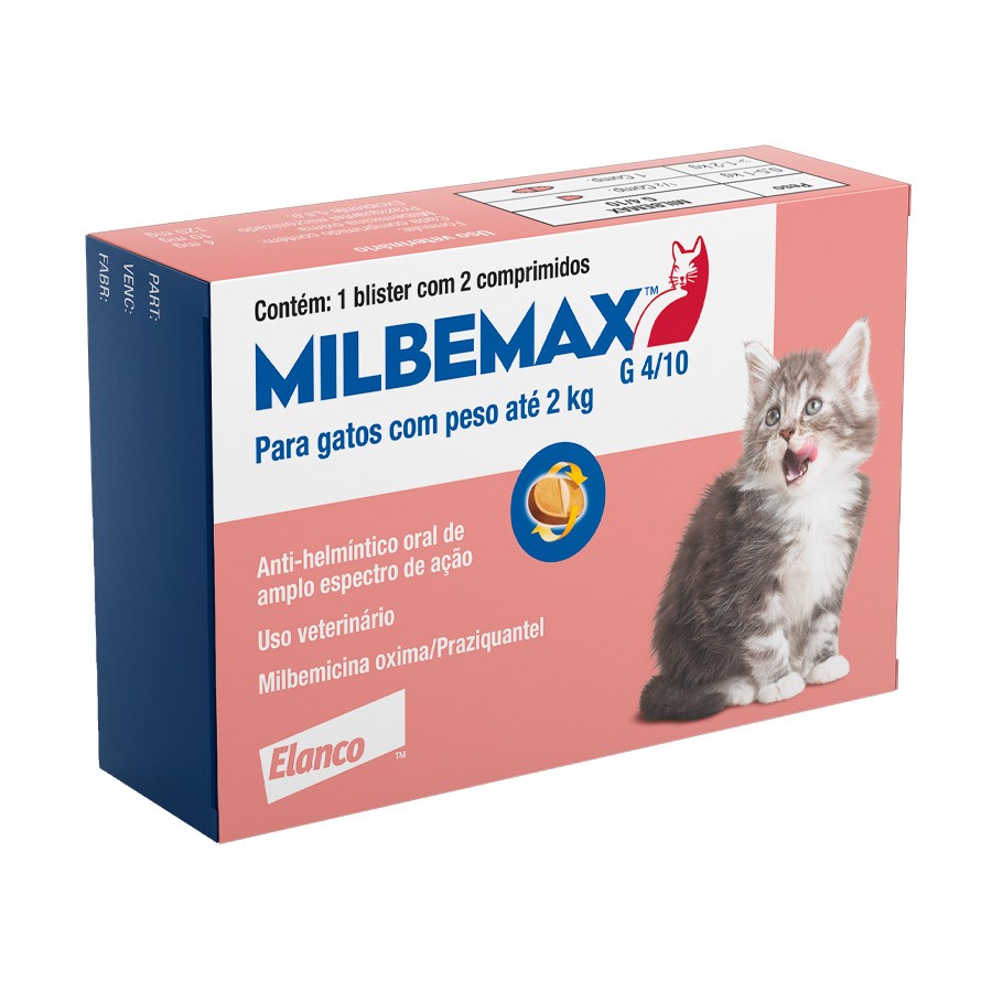 MILBEMAX GATOS ATE 2 KG 2 COMP