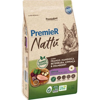 PREM NATTU CAES AD SENIOR RG MANDIOQUINHA 10,1 KG