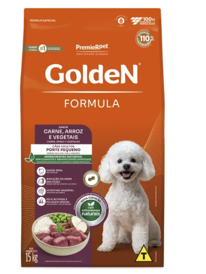 GOLDEN FORM CAES AD MB CARNE 15 KG