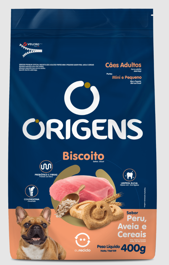 ORIGENS BISC AD PP PERU 400 G