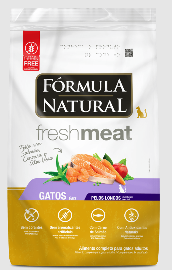 FN FRESH MEAT GATO PELO LONGO 1 KG