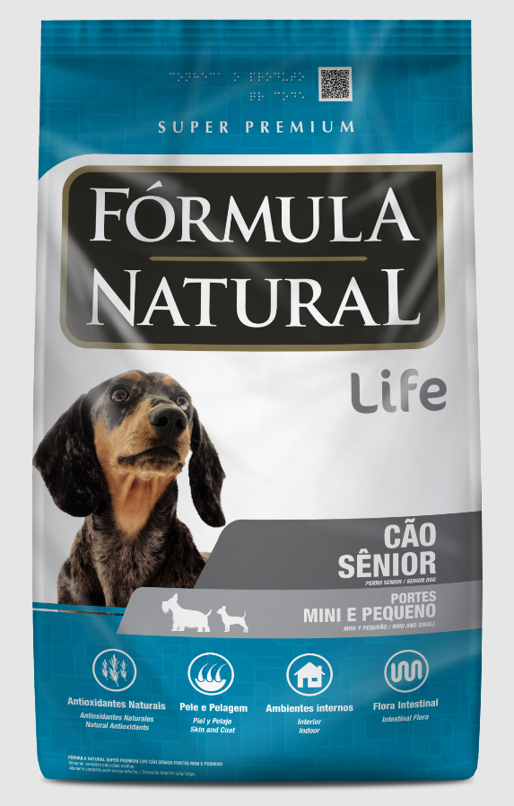 FORMULA NATURAL LIFE SENIOR PORTE MINI/ PEQUENO 7 KG