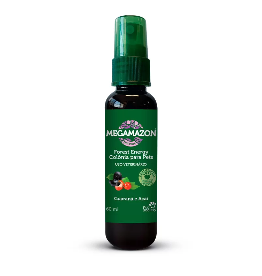 COLÔNIA MEGAMAZON FOREST ENERGY GUARANÁ E AÇAÍ 60 ML