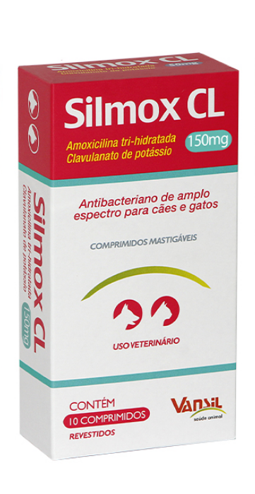 SILMOX CL 150 MG   10 COMP   VANSIL