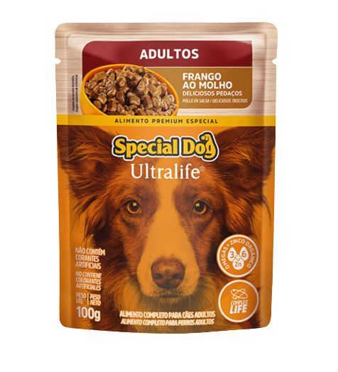 SACHÊ SPECIAL DOG ULTRALIFE ADULTOS SABOR FRANGO 100GR