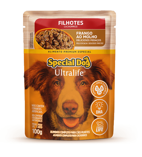 SACHÊ SPECIAL DOG ULTRALIFE FILHOTES SABOR FRANGO 100GR