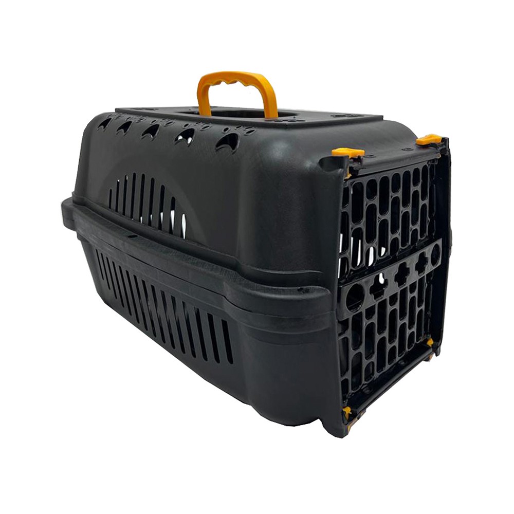 CAIXA DE TRANSPORTE FALCON N3 BLACK AMARELA