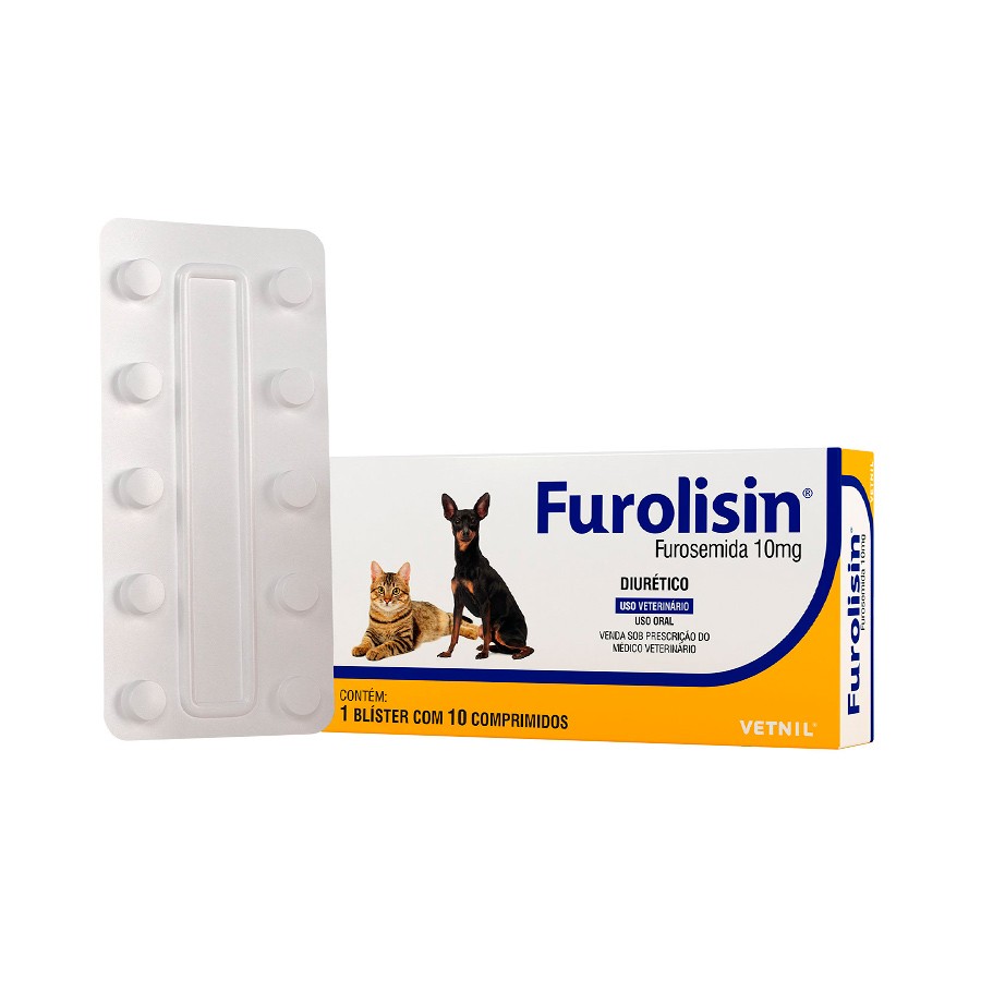 FUROLISIN 10 MG 10 COMPRIMIDOS