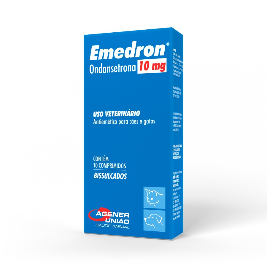 ANTIEMÉTICO AGENER EMEDRON 10MG COM 10 COMPRIMIDOS