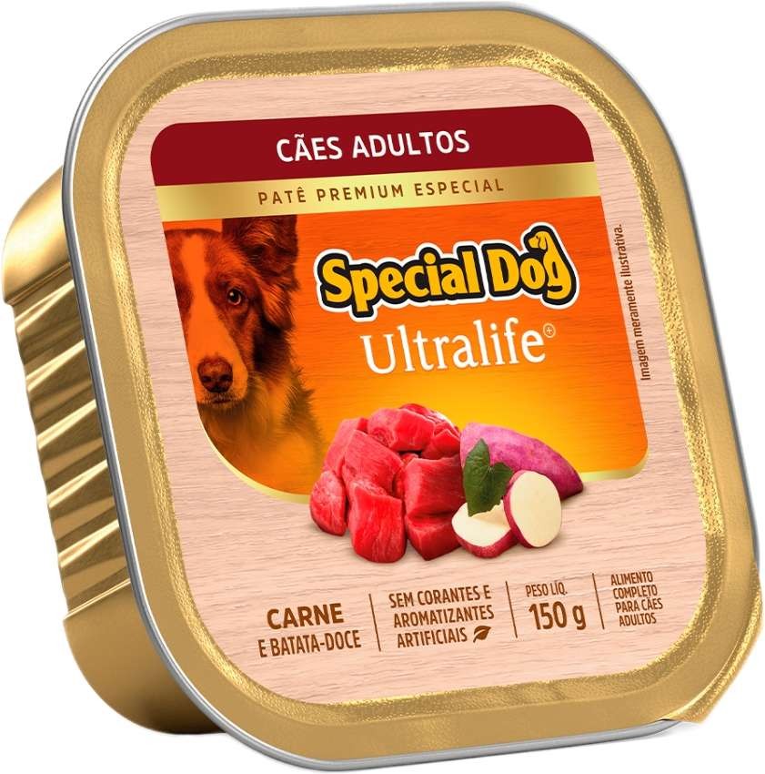 SPECIAL DOG PATE SENIOR CARNE 150 G