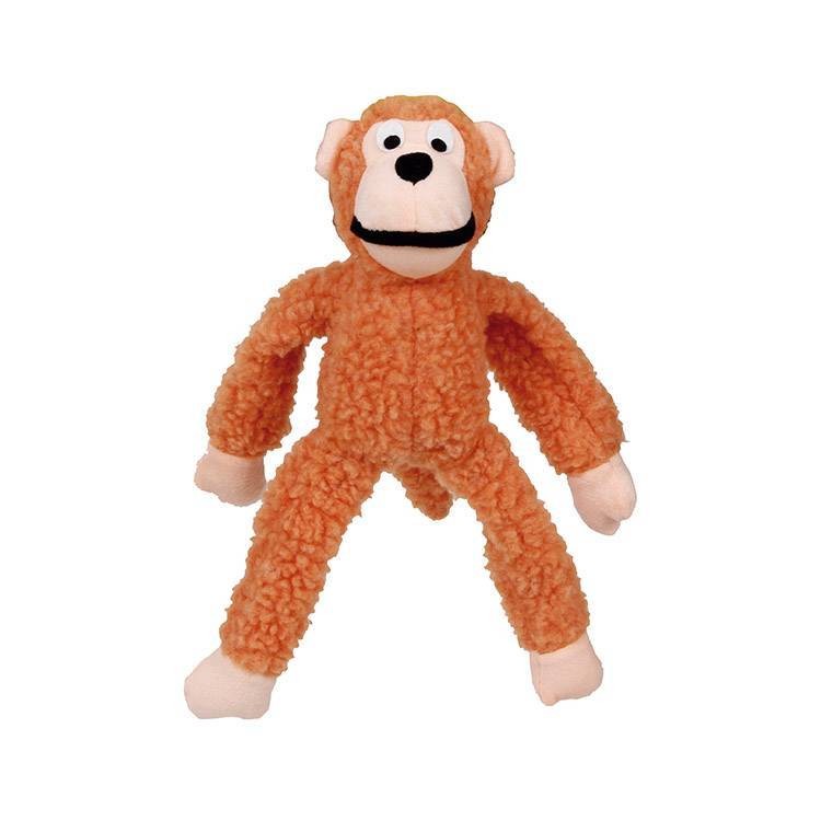 MORDEDOR PELUCIA MACACO MD LARANJA KELEV