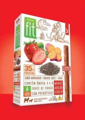 STICK FIT MORANGO  BATATA DOCE E CHIA  50G