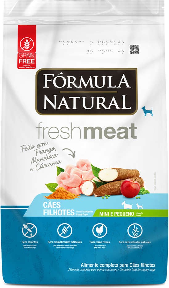 FÓRMULA NATURAL FRESH MEAT FILH MINI/ PQ 7 KG