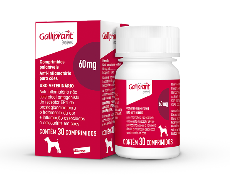 GALLIPRANT TAB 60MG COM 30 COMPRIMIDOS