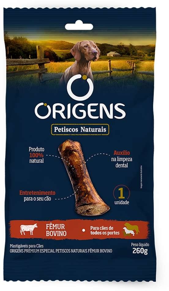 ORIGENS PETISCO NATURAL FEMUR 260G