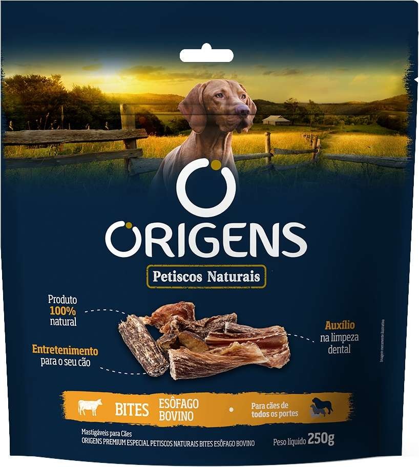 ORIGENS PETISCO NATURAL BITE ESOFAGO 250G