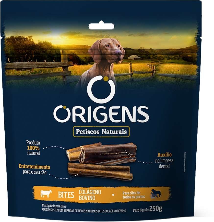 ORIGENS PETISCO NATURAL BITE COLAGENO 250G