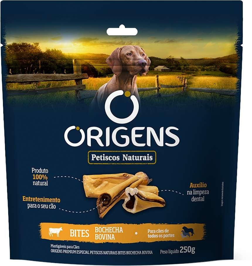 ORIGENS PETISCO NATURAL BITE BOCHECHA 250G