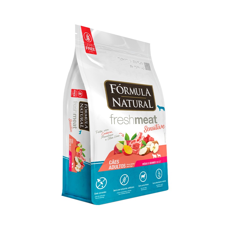 FÓRMULA NATURAL FRESH MEAT SENSI MD/GR 12KG