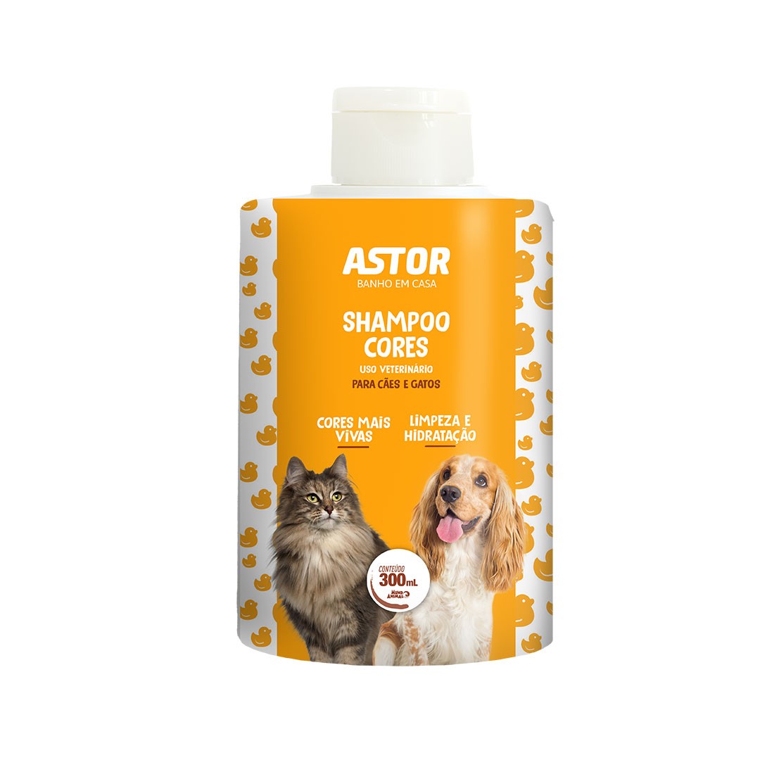 ASTOR SHAMPOO CORES 300ML