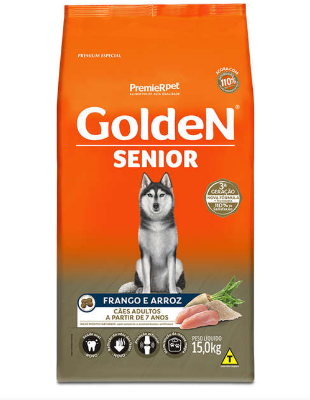 GOLDEN ADULTOS SENIOR 15 KG PREMIER