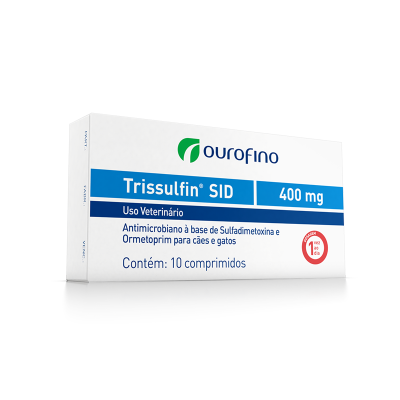 TRISSULFIN SID 400 MG 10 CP