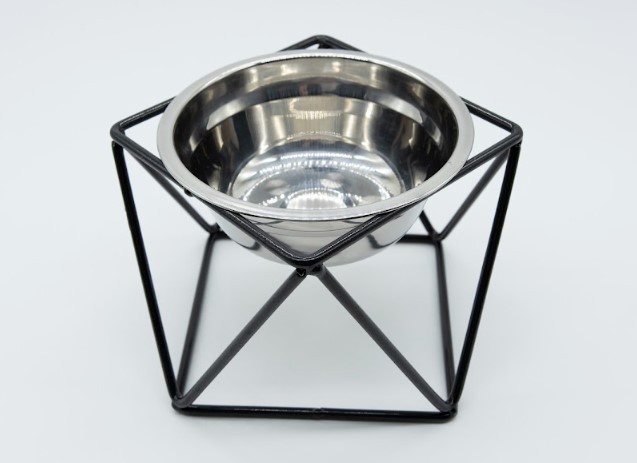 COMEDOURO ERGO DESIGN EM INOX MINI 350ML