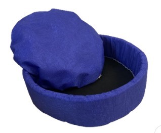 CAMA POP REDONDA M - AZUL ROYAL