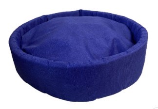 CAMA POP REDONDA P - AZUL ROYAL
