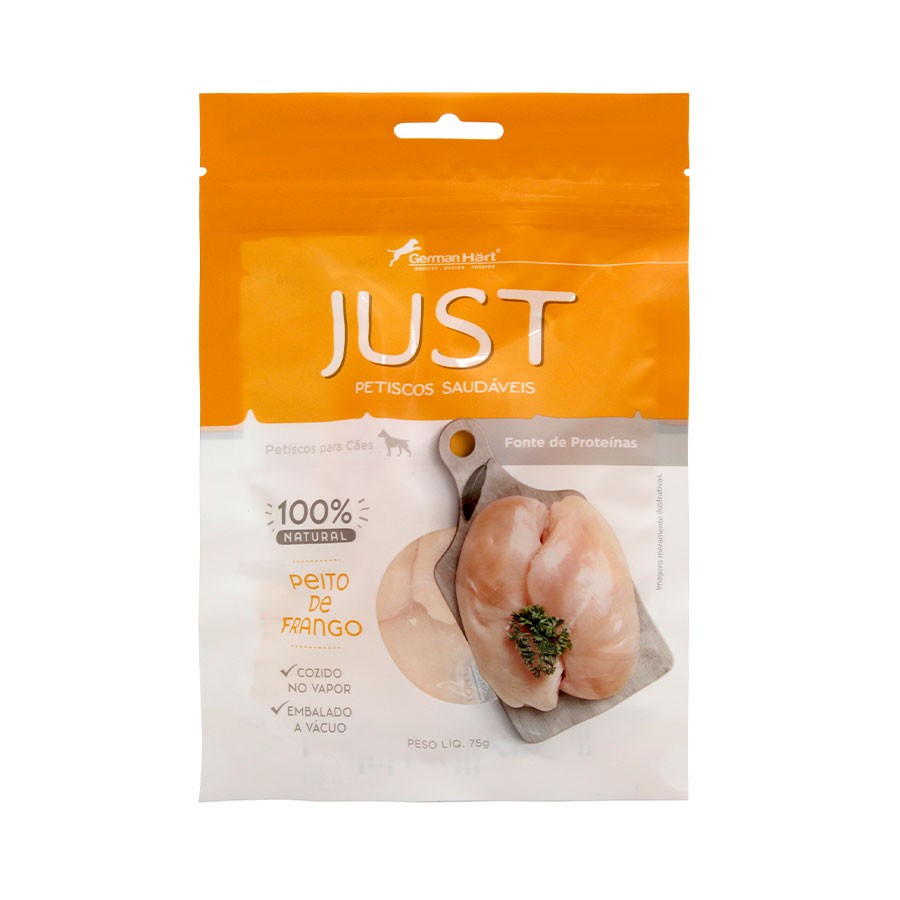 PETISCO JUST - PEITO FRANGO COZIDO 75G (N/A)