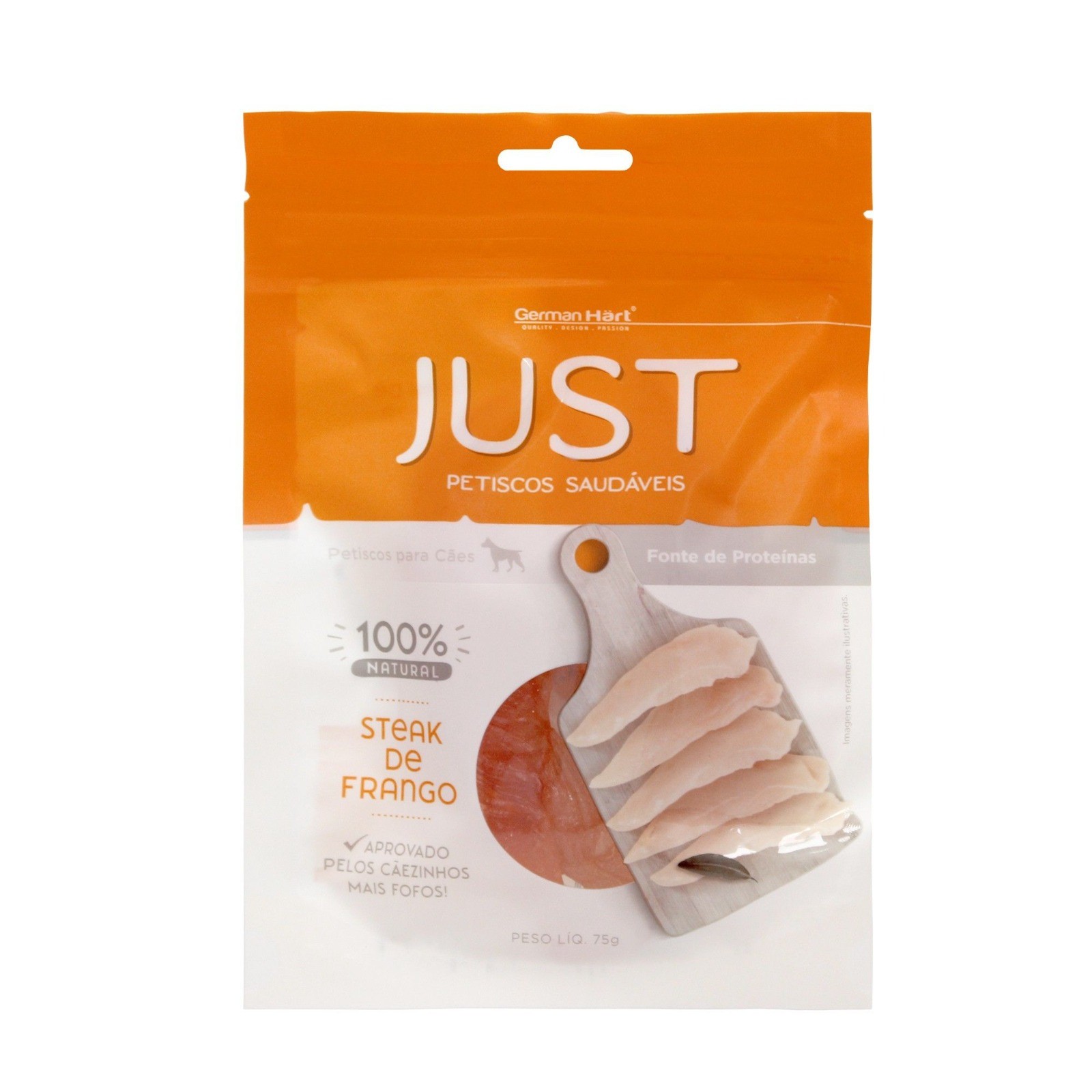 PETISCO JUST - STEAK FRANGO 75G (N/A)