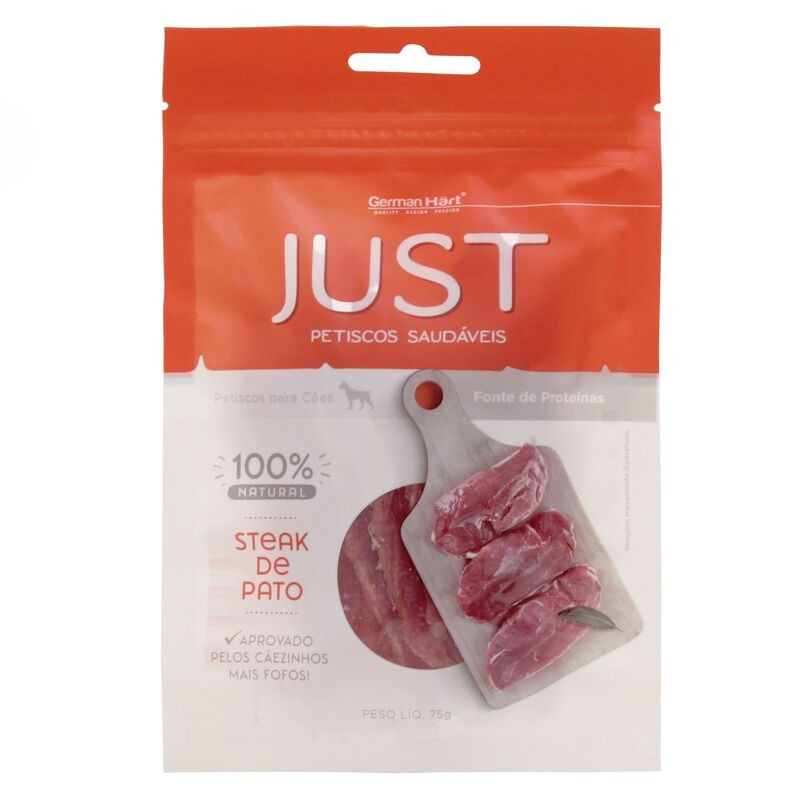 PETISCO JUST - STEAK PATO 75G (N/A)