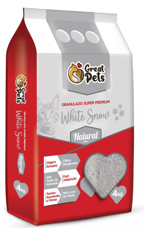 GRANULADO WHITE SNOW NATURAL - 4KG